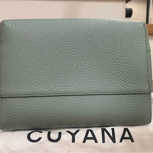 Cuyana Green Leather Satchel - Picture 5 of 11